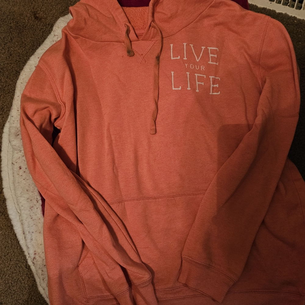 American Eagle Outfitters Coral Hoodie
